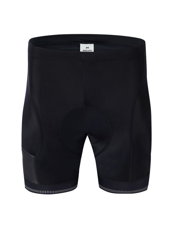 Men's cycling shorts with convenient side pockets for storing essentials during rides