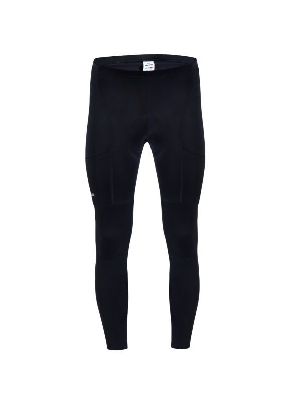 Embrace the Cold: Conquer winter rides with toasty warmth and comfort in our premium men's thermal long bib tights